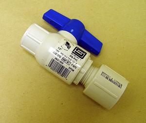 pa 3/4 x 1/2 Ball Valve Kit